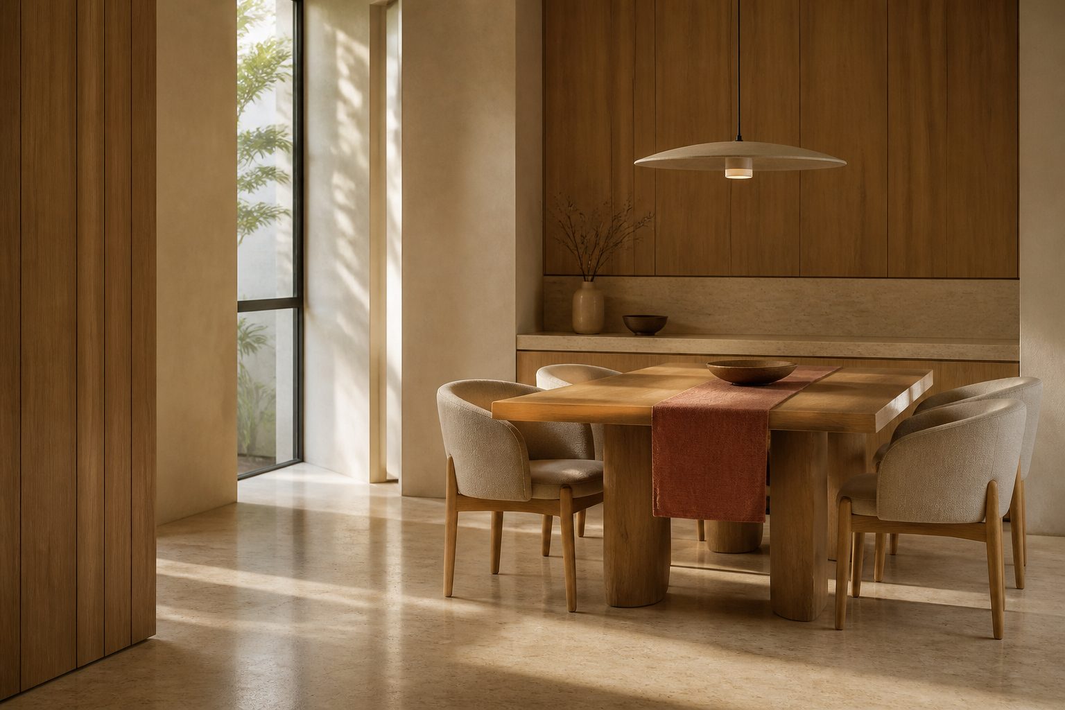 Dining, Executive apartment. Concept interior by Hugo Homes